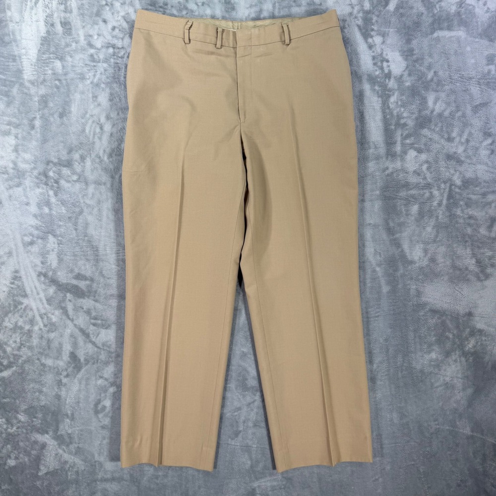 Flying Cross US Navy Pants Men's Size 38x32 Khaki Dress Trousers